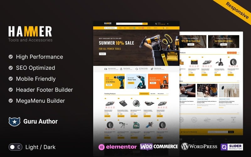Hammer - Tools Equipment and Mega Super Store Elementor WooCommerce Theme Hammer - Tools Equipment and Mega Super Store Elementor WooCommerce Theme