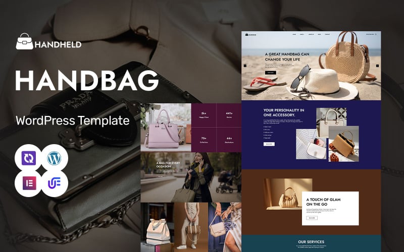 Handheld - Handbag And Fashion Accessories WordPress Elementor Theme Handheld - Handbag And Fashion Accessories WordPress Elementor Theme