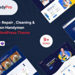 HandyPro - Repair , Cleaning & Construction Handyman Services WordPress Theme