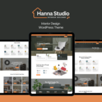 Hanna Studio - Interior Design WordPress Theme