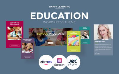 Happy Learning - Education Multipurpose WordPress Elementor Theme