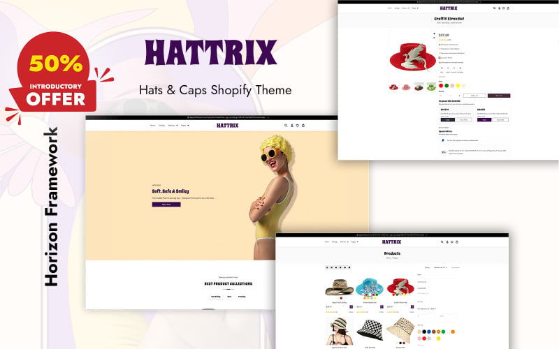 Hattrix – Clean Shopify Theme For Hats and Caps Brand Hattrix – Clean Shopify Theme For Hats and Caps Brand