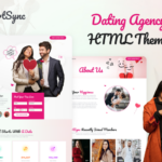 HeartSync - Dating & Social Matchmaking Website HTML Template