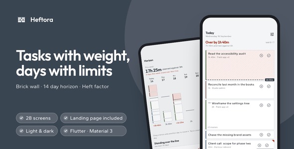 Heftora | Flutter Task Planner App with Laravel Cloud Backup Heftora | Flutter Task Planner App with Laravel Cloud Backup