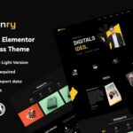 Henry - Personal Elementor WordPress Theme