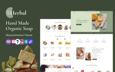 Herbal - Handmade Organic Soap WooCommerce WordPress Theme