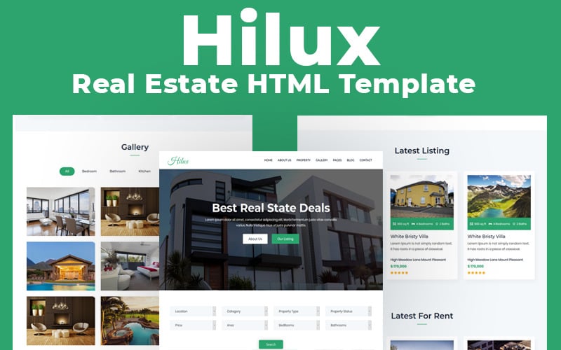 Hilux - Real Estate HTML Template Hilux - Real Estate HTML Template
