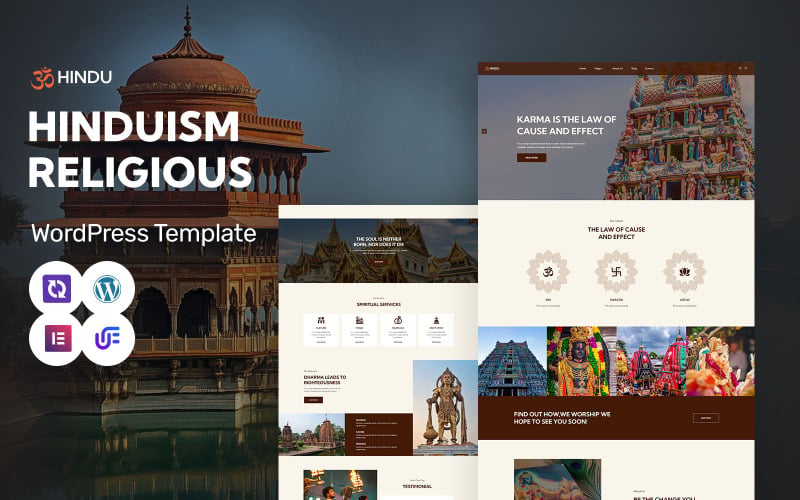 Hindu - Hinduism Religious And Spiritual Worship WordPress Elementor Theme Hindu - Hinduism Religious And Spiritual Worship WordPress Elementor Theme