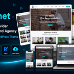 Hizmet - Service Provider Company and Agency Elementor WordPress Theme