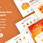 Honbe - Honey Store Website Template