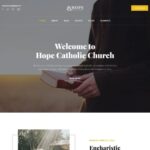 Hope - Catholic Church Multipage Modern HTML Website Template