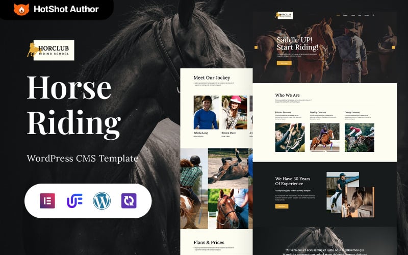 Horclub - Horse Riding And Equestrian Center WordPress Elementor Theme Horclub - Horse Riding And Equestrian Center WordPress Elementor Theme