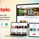 Hostelo - Hostel, Dormitory, Hall, Boarding, House, Residence Booking WordPress Theme