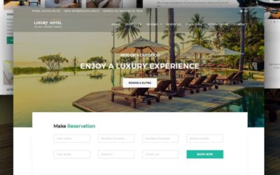 Hotel – Booking, Resort, Spa & Restaurant RTL HTML Template