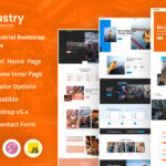Industry - Factory & Industrial Bootstrap HTML Template
