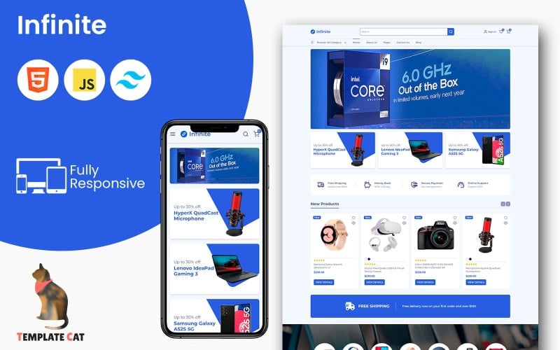 Infinite - Technology Store | Multipurpose eCommerce Website Template | HTML - Tailwind CSS Infinite - Technology Store | Multipurpose eCommerce Website Template | HTML - Tailwind CSS