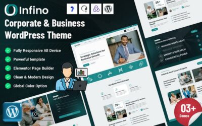Infino - Corporate Business WordPress Theme