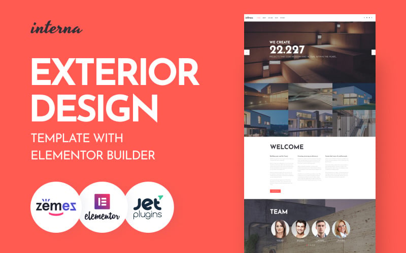 Interna - Architecture Firm & Exterior Design WordPress Theme with Elementor Builder Interna - Architecture Firm & Exterior Design WordPress Theme with Elementor Builder