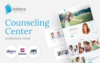 Inthera - Therapist & Counseling Centre WordPress Theme