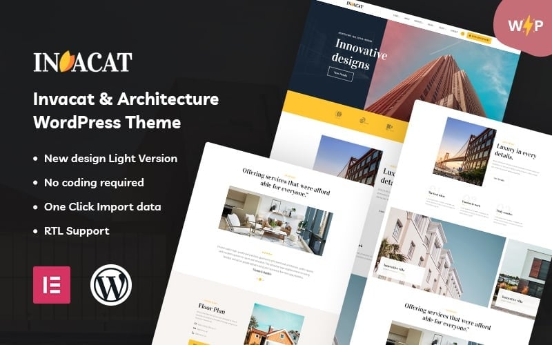 Invacat - Architecture WordPress Theme Invacat - Architecture WordPress Theme