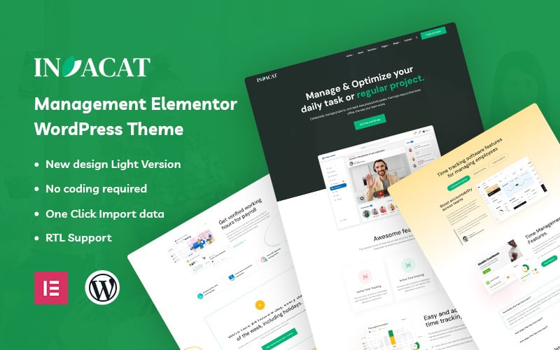 Invacat - Management Elementor WordPress Theme Invacat - Management Elementor WordPress Theme