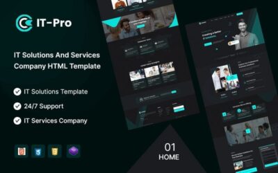 ITpro - IT Solution & Service Company HTML5 Template