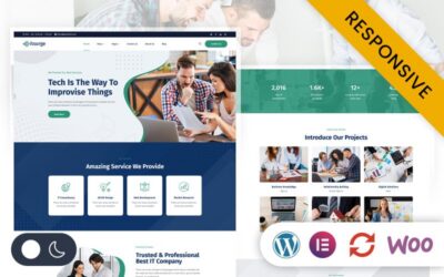 Itsurge - Technology & IT Solutions Elementor Wordpress Responsive Theme