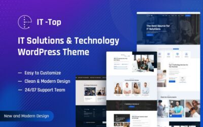 Ittop – IT Solution & Technology WordPress Theme