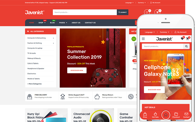 Javenist - Multipurpose Theme WooCommerce Theme Javenist - Multipurpose Theme WooCommerce Theme