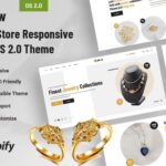 Jelow - Jewelry Store Responsive Shopify OS 2.0 Theme