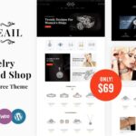 Jeweail  - Diamond Jewelry & Watch Shop WooCommerce Theme
