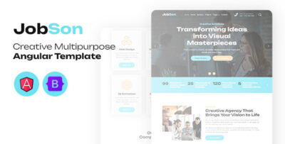 JobSon - Creative Agency & IT Solutions Angular Template
