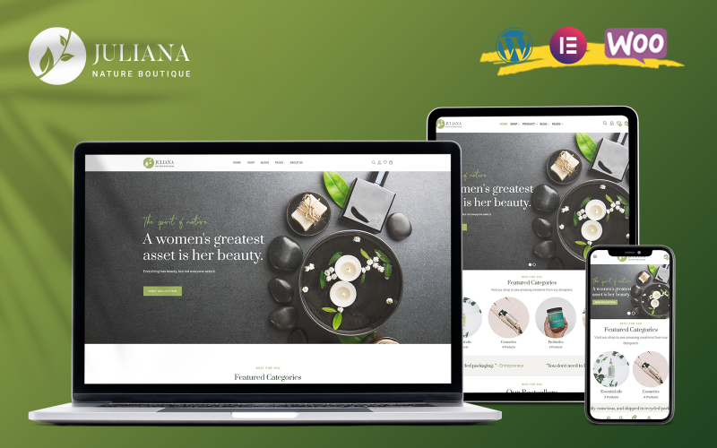 Juliana - Beauty & Cosmetics WooCommerce Theme Juliana - Beauty & Cosmetics WooCommerce Theme