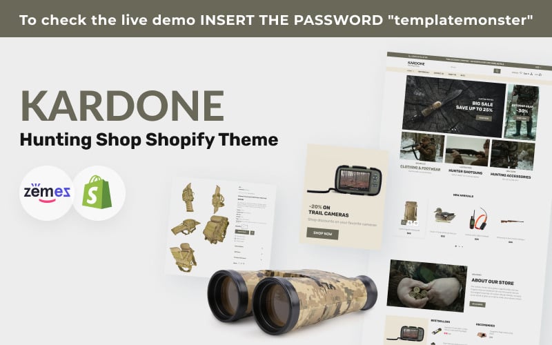 Kardone Hunting and Outdoor Shopify Theme Kardone Hunting and Outdoor Shopify Theme