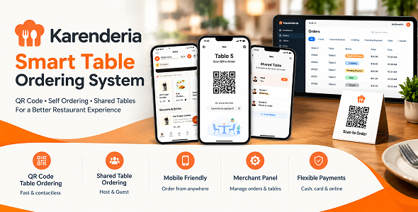 Karenderia Smart Table Ordering System Karenderia Smart Table Ordering System