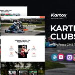 Kartox - Karting Clubs WordPress Elementor Theme