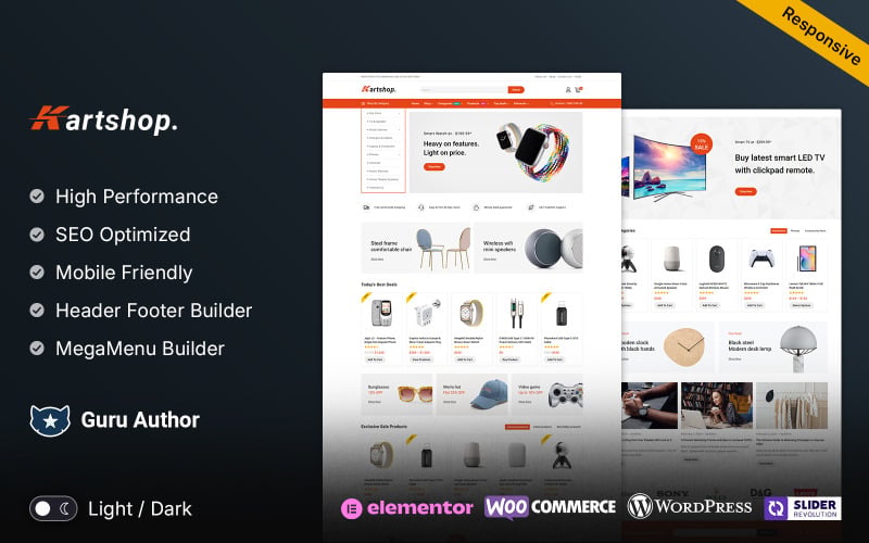 Kartshop - Mega Shop Multipurpose Responsive WooCommerce Store Kartshop - Mega Shop Multipurpose Responsive WooCommerce Store