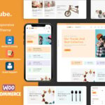 KidCube - Baby Kids Clothing & Toys WordPress Template