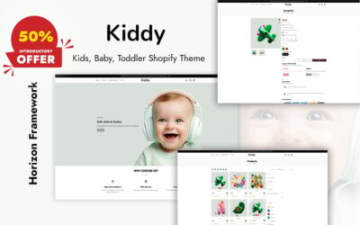 Kiddy –Fast Loading Shopify Theme for Mother and Baby