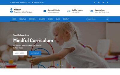 Kidzton - Responsive School College HTML5 Template