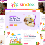 Kindex - Kindergarten And Baby Care HTML5 Template