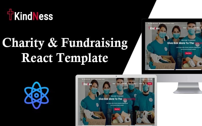 kindness - Charity & Fundraising React Website Template kindness - Charity & Fundraising React Website Template