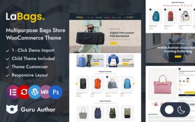 Labags - Multipurpose Bags Store Elementor WooCommerce Responsive Theme