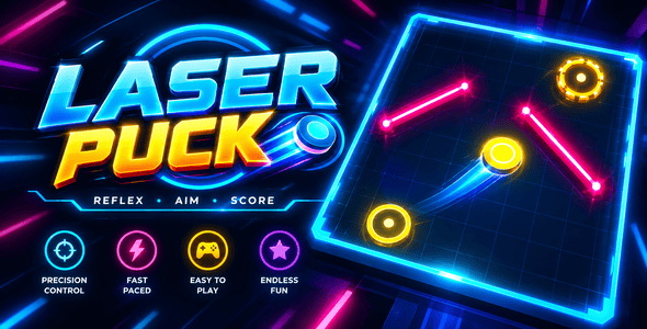 Laser Puck | HTML5 Puzzle Game Laser Puck | HTML5 Puzzle Game