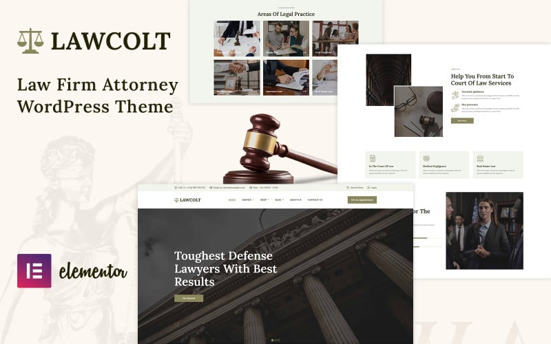 Lawcolt - Attorney Lawyer WordPress Theme Lawcolt - Attorney Lawyer WordPress Theme