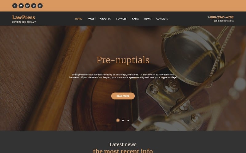 LawPress - Law Firm Responsive WordPress Theme LawPress - Law Firm Responsive WordPress Theme