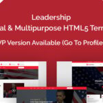 Leadership Political Bootstrap HTML5 Website Template