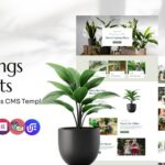 Leafy - Houseplants Multipurpose WordPress Elementor Theme