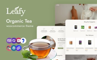 Leafy - Organic Tea and Herbal Shop Multipurpose WooCommerce Theme