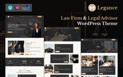 Legance - Lawyer & Legal Advisor WordPress Theme